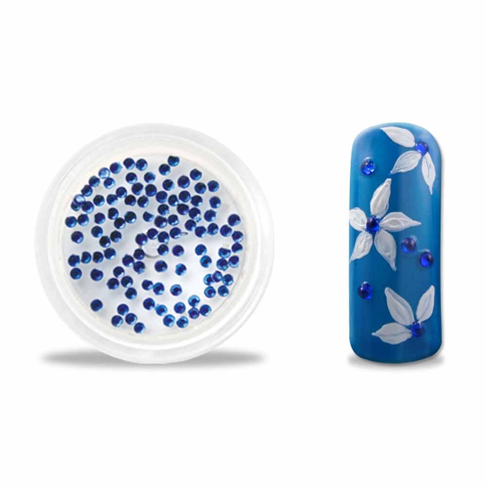 Strasssteine rund 2,5mm royal blau