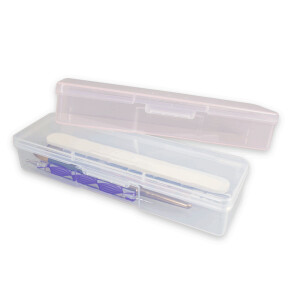 Hygiene Box groß für Arbeitsmaterial Transparent