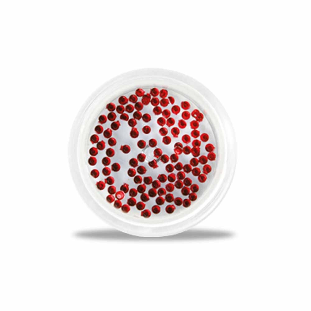 Strasssteine rund 1,5mm rot