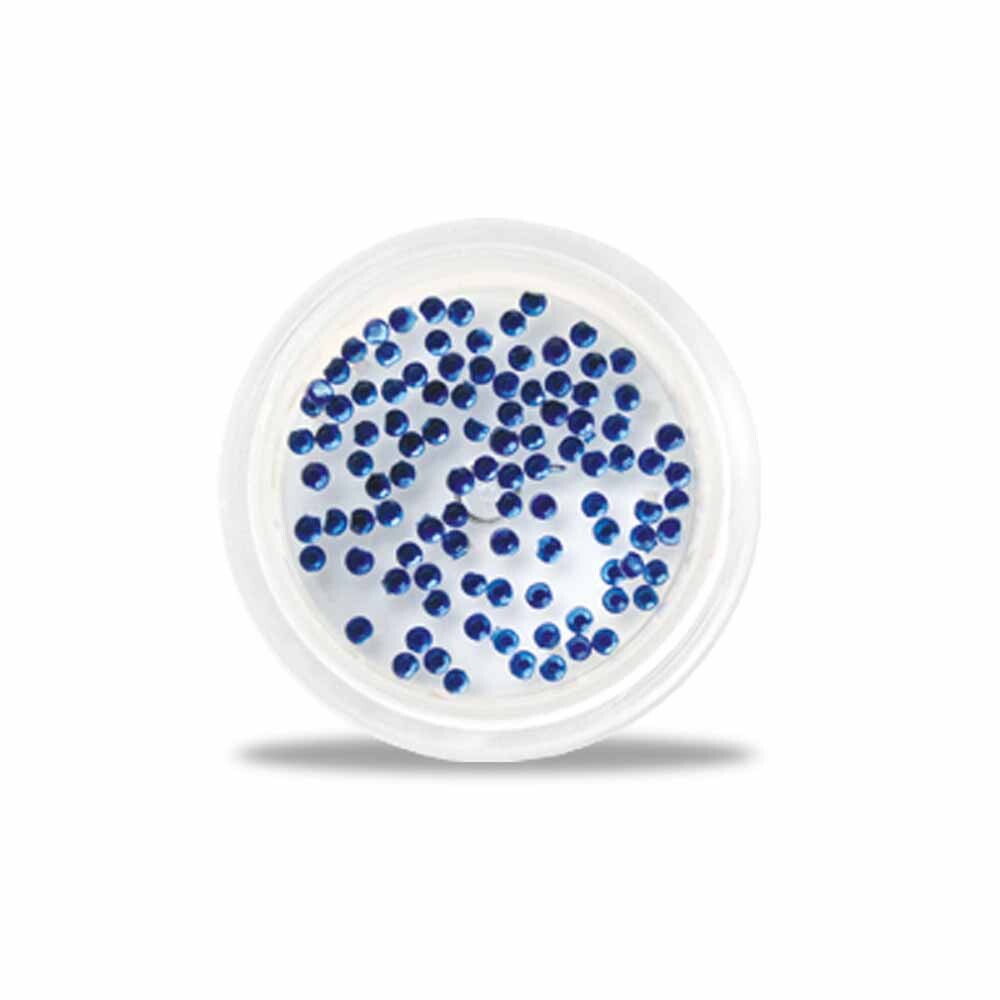 Strasssteine rund 1,5mm royal blau