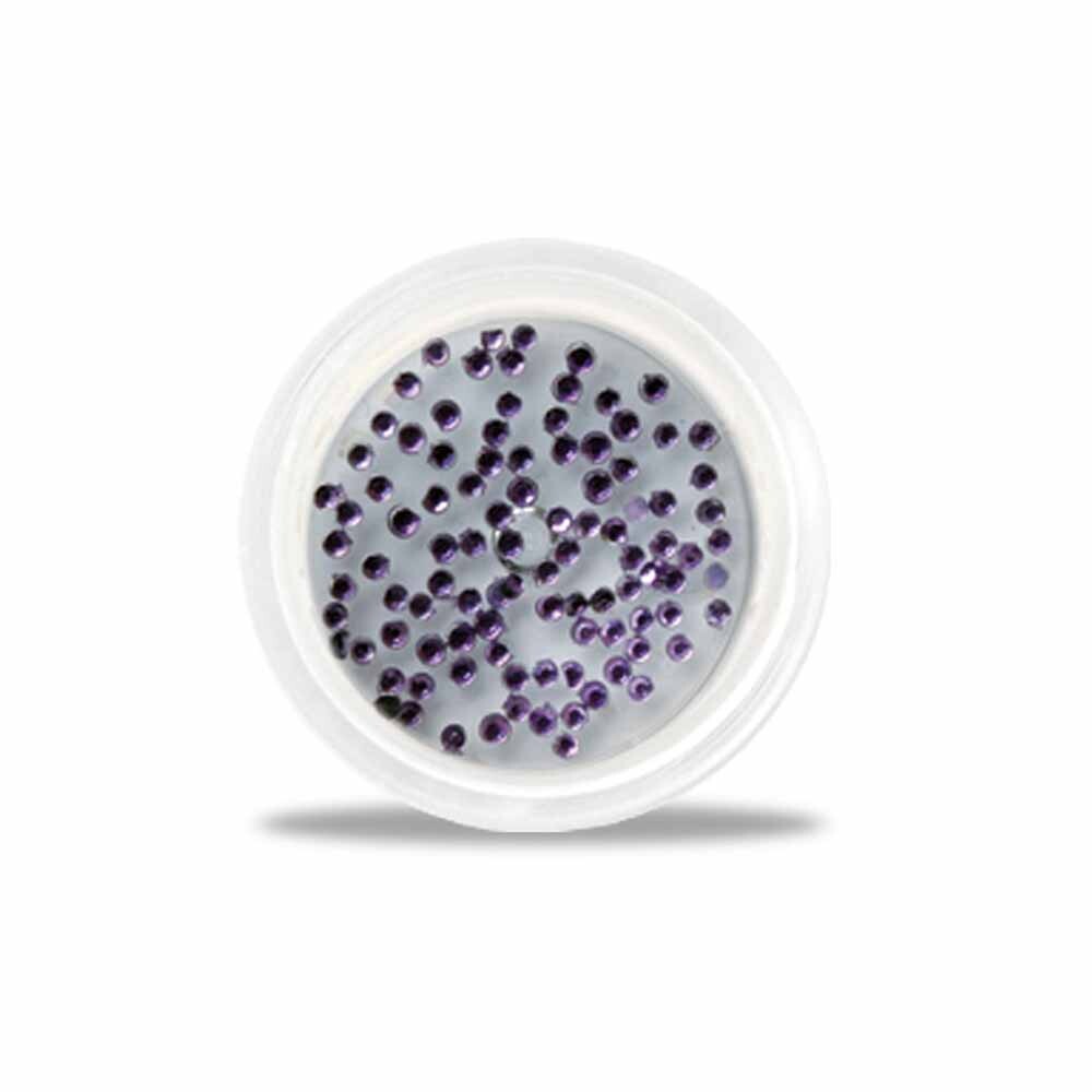 Strasssteine rund 1,5mm hell violett