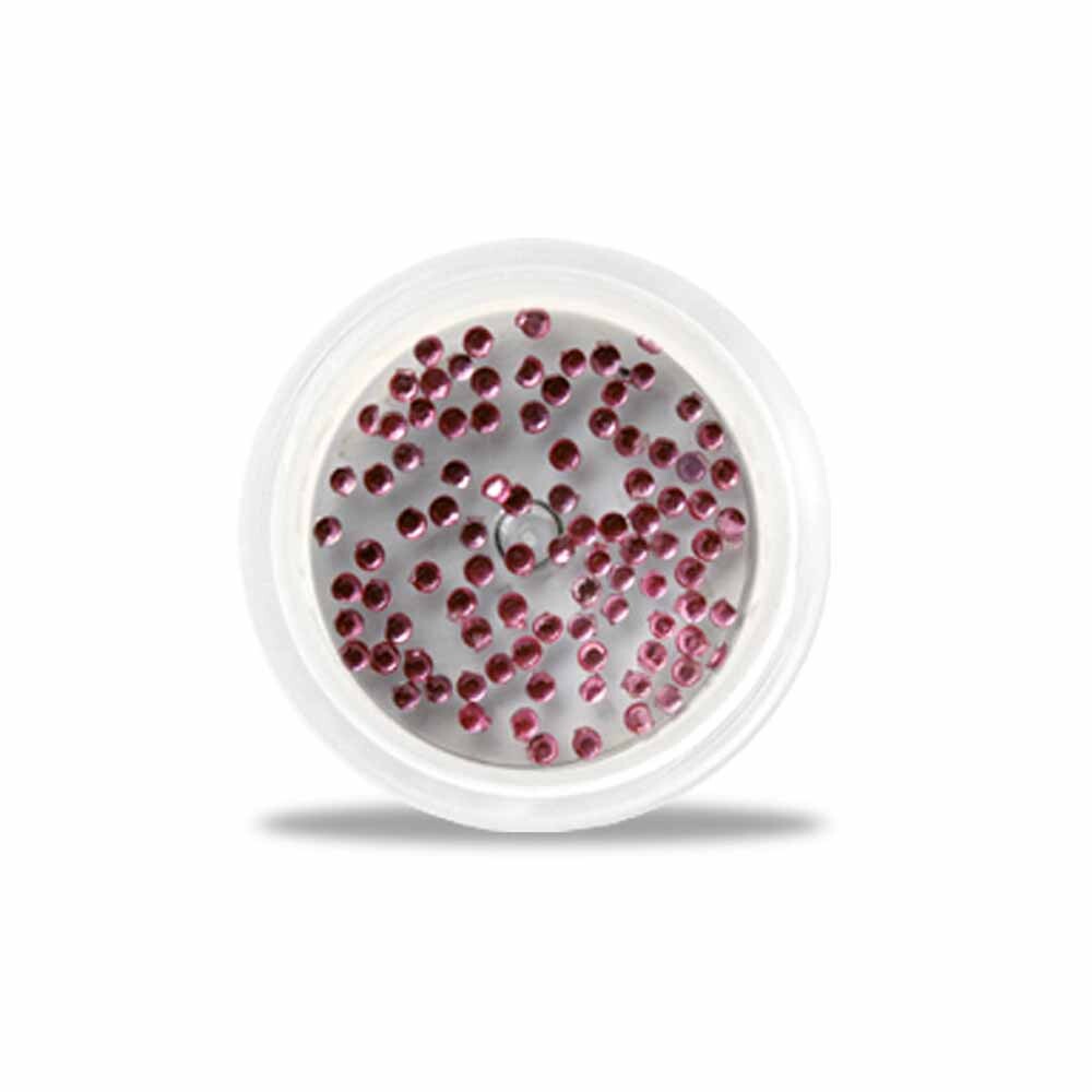 Strasssteine rund 1,5mm pink