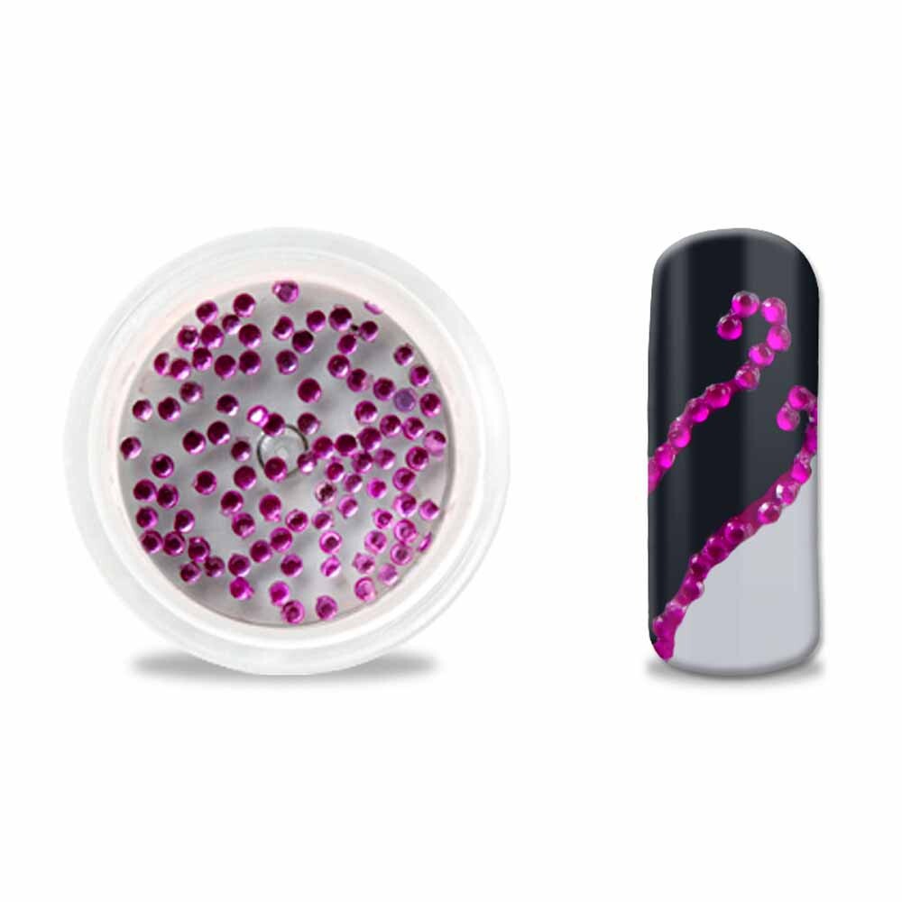 Strasssteine rund 1,5mm pink