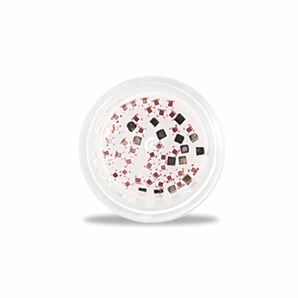 Strasssteine quadratisch rosé