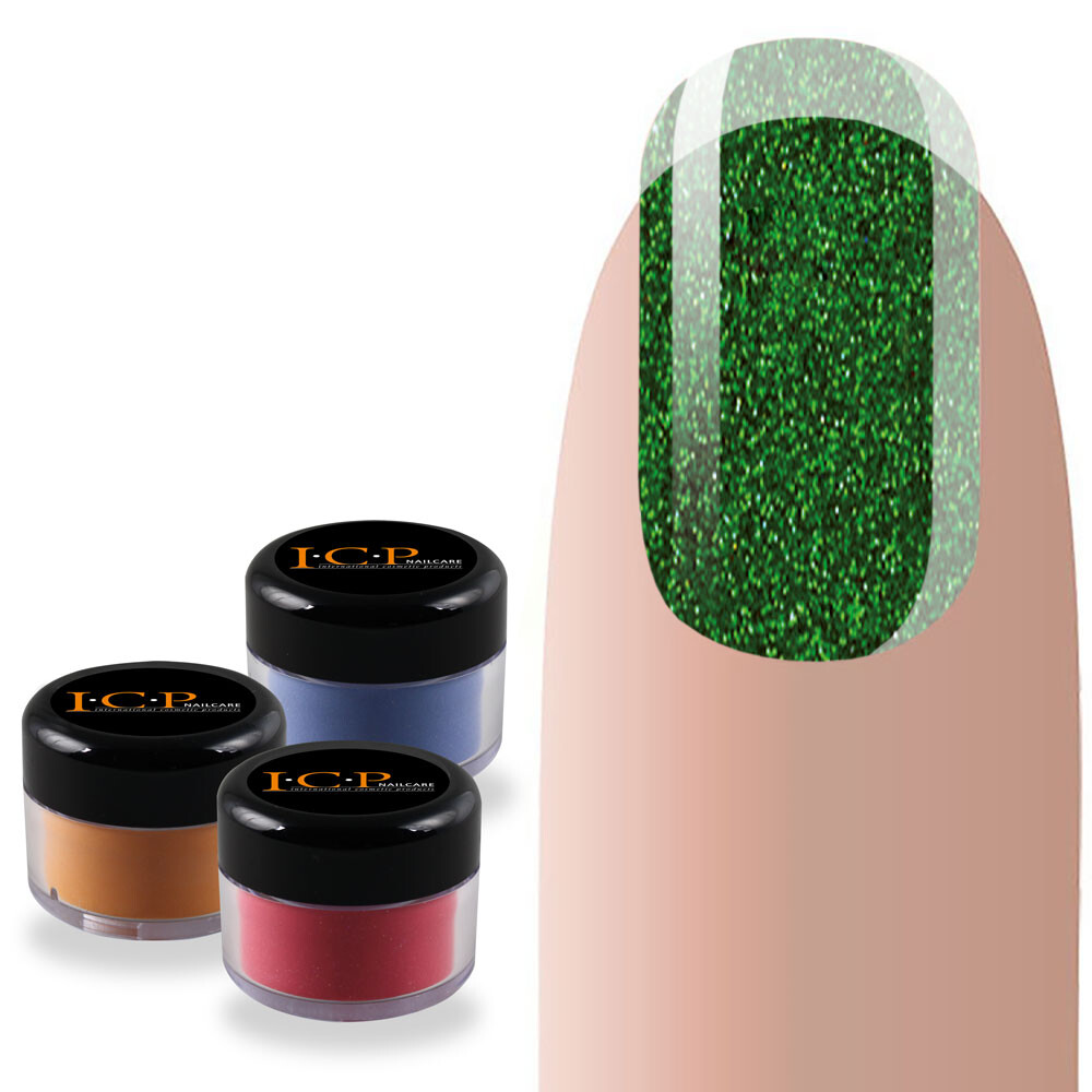 Acryl Color GREEN SHIMMER 10g